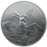 Mexiko Libertad Siegesgöttin 2009 5 Oz Silber
