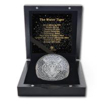 Niue - 5 NZD Water Tiger (Year of the Tiger) - 2 Oz Silber