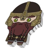 Niue - 2 NZD Chibi Herr der Ringe(TM) (7.) Gimli(TM) 2021 - 1 Oz Silber