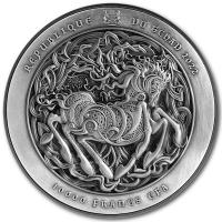 Tschad - 10000 Francs The Ascension of Sleipnir 2021 - 2 Oz Silber