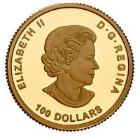 Kanada - 100 CAD Alexander Graham Bell 2022 - 1/4 Oz Gold PP