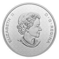 Kanada - 0,10 CAD Bigger Picture Bluenose - 5 Oz Silber Gilded