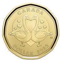 Kanada - 3,40 CAD Hochzeit Geschenk Set 2022 - Kursmünzensatz