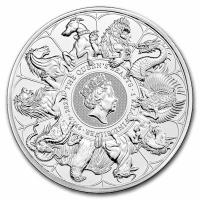 Großbritannien - 500 GBP Queens Beasts Completer 2021 - 1 KG Silber