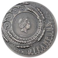 Cook Island 100 CID Steampunk 2022 1 KG Silber Rückseite