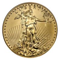 USA 50 USD TYPE 2 Gold Eagle 2022 1 Oz Gold Rckseite