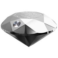 Kanada - 50 CAD Forevermark Black Label Round Diamond - 3 Oz Silber