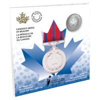 Kanada - 5 CAD Tapferkeitsmedaille / Medal of Bravery 2022 - 1/4 Oz Silber Blister