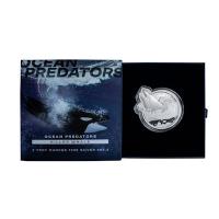 Solomon Islands - 5 Dollar Ocean Predators (3.) Killer Whale 2022 - 2 Oz Silber
