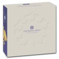 Großbritannien - 5 GBP Tudor Beasts (2.) Lion of England 2022 - 2 Oz Silber PP