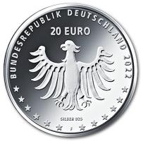 Deutschland - 20 EURO 225. Geburtstag Annette von Droste Hülshoff 2022 - Silber Spiegelglanz