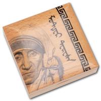 Mongolei - Mother Teresa 2022 - 1 Oz Silber PP