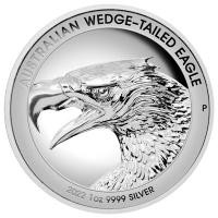 Australien - 1 AUD Wedge Tailed Eagle 2022 - 1 Oz Silber RPHR