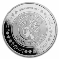 Niue - 2 NZD 25 Jahre Yu Gi Oh! Game Flip Coin BLISTER 2022 - 1 Oz Silber Blister