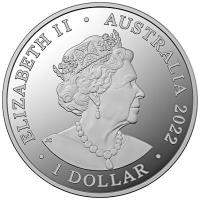 Australien - 1 AUD RAM Knguru Jahreszeitenwechsel 2022 - 1 Oz Silber PP