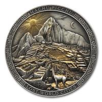 Niue - 5 NZD Lost World Cities: Machu Picchu 2022 - 2 Oz Silber