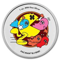 Silver Round - Pac Man(TM) Fever Amazing Lock Up - 1 Oz Silber COLOR
