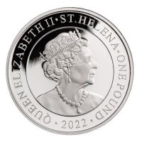 St. Helena - 1 Pfund Modern Trade Dollar (2.) British Trade Dollar - 1 Oz Silber PP