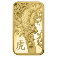 Goldbarren - PAMP Lunar Jahr des Tigers 2022 - 5g Gold