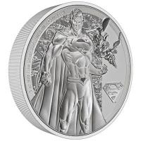 Niue - 10 NZD Classic Superheroes (1.) Superman(TM) 2022 - 3 Oz Silber PP