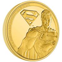 Niue - 25 NZD Classic Superheroes (1.) Superman(TM) 2022 - 1/4 Oz Gold PP