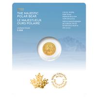 Kanada - 5 CAD Majesttischer Polarbr 2022 - 1/10 Oz Gold