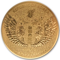 Südkorea - Koreanischer Phoenix 2021 - 1 Oz Gold