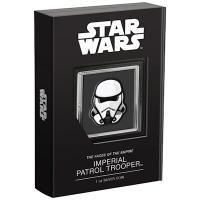Niue - 2 NZD Star Wars Faces of the Empire (9.) Patrol Trooper - 1 Oz Silber