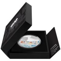 Niue - 10 NZD Star Wars(TM) Schlacht von Hoth / Battle of Hoth (TM) - 3 Oz Silber Color