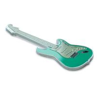 Solomon Islands - 2 Dollar Fender Stratocaster in Surf Green 2022 - 1 Oz Silber Color