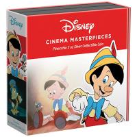 Niue - 10 NZD Disney(TM) Kino Meisterwerke (1.) Pinocchio(TM) 2022 - 3 Oz Silber
