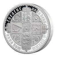 St. Helena - 50 Pfund Gothic Crown 2022 - 1 KG Silber PP (nur 50 Stück!!!)