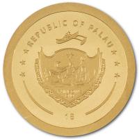 Palau - 1 USD Basketball - 0,5g Gold