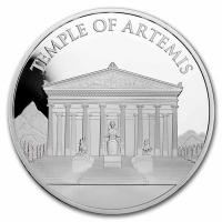Weltwunder - Tempel der Artemis (Temple of Artemis) - 1 Oz Silber
