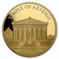 Weltwunder - Tempel der Artemis (Temple of Artemis) - 1 Oz Gold (nur 77 Stck!!!)