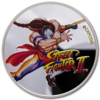 Fiji - 0,5 FJD Street Fighter II 30 Jahre: Vega 2021 - 1 Oz Silber Color