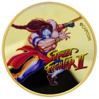 Fiji - 0,5 FJD Street Fighter II 30 Jahre: Vega 2021 - 1 Oz Gold Color (nur 50 Stück!!!)