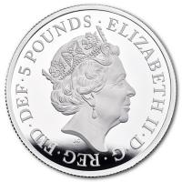 Großbritannien - 5 GBP City Views (1.) London 2022 - 2 Oz Silber PP