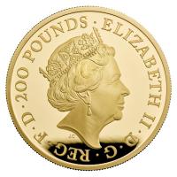 Grobritannien - 200 GBP City Views (1.) London 2022 - 2 Oz Gold PP