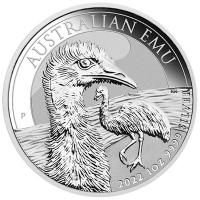 Australien - 1 AUD Emu 2022 - 1 Oz Silber