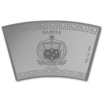 Samoa - 5 Dollar Fächerserie (2.) Lunar Jahr des Hasen 2023 - Silber