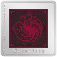 Neuseeland - Game of Thrones(TM): Targaryen Siegel - 1 Oz Silber