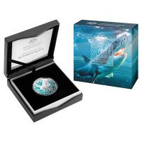 Australien - 5 AUD Gefhrliche Tiere Great White Shark 2022 - 1 Oz Silber PP