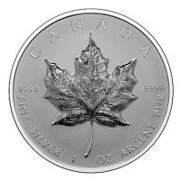 Kanada - 20 CAD Maple Leaf 2022 - 1 Oz Silber Ultra HighRelief