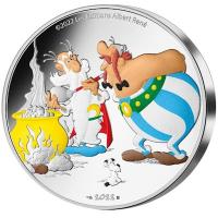 Frankreich - 50 EUR Asterix Zaubertrank 2022 - 5 Oz Silber PP