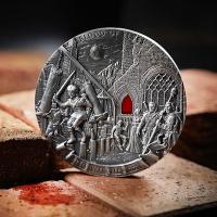 Niue - 50 NZD The Witcher Book Series Blood of Elves 2021 - 1 KG Silber