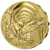 Frankreich - 50 EURO Harry Potter Hedwig(TM) 2022 - 1/4 Oz Gold PP