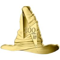 Frankreich - 200 EURO Harry Potter Der sprechende Hut 2022 - 1 Oz Gold PP