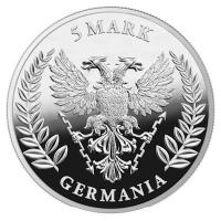 Germania Mint - 5 Mark Germania PROOF 2022 - 1 Oz Silber PP