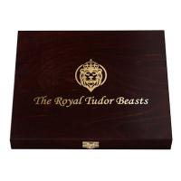 Großbritannien - Sammlerbox für Serie Tudor Beasts - 10*1/4 Oz Gold